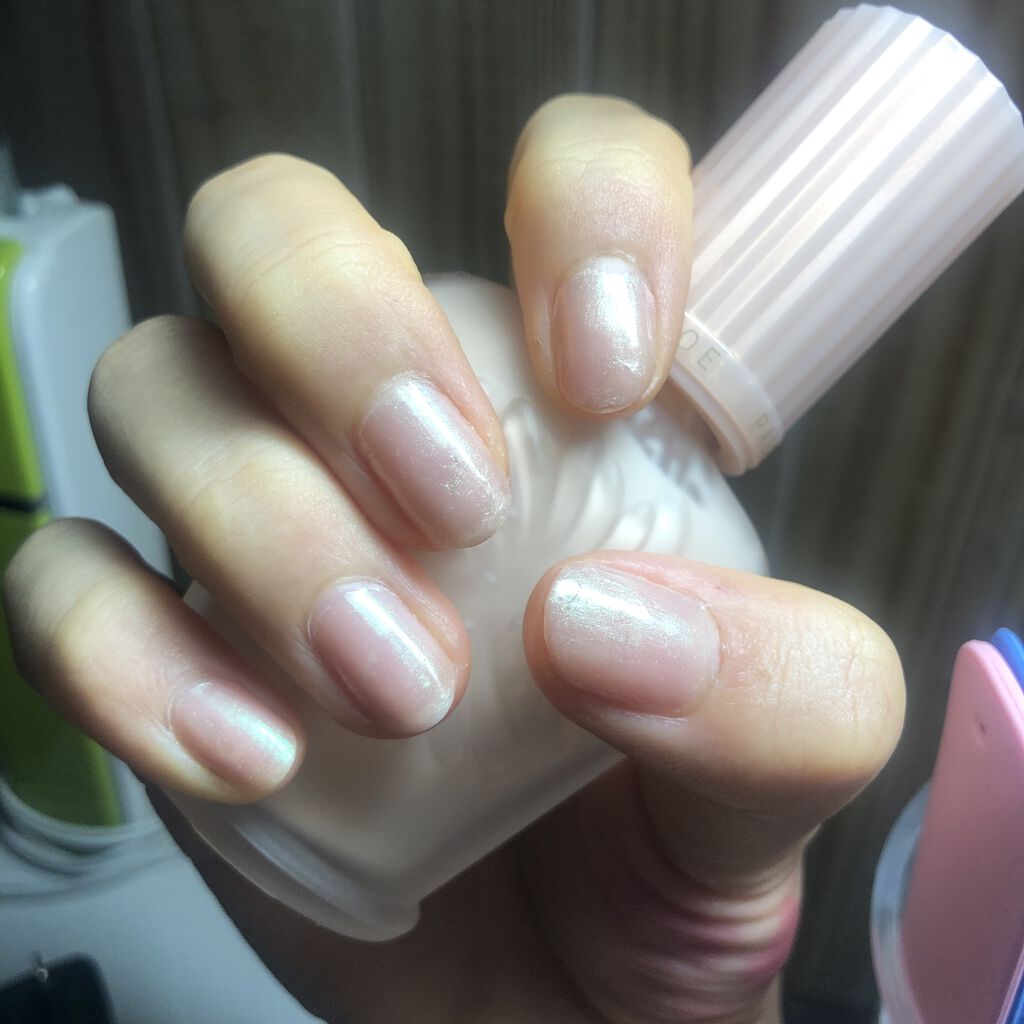 オパールルックコート/デュカート/オールインワンネイルを使ったクチコミ（1枚目）