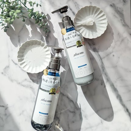 メロウシャンプー/メロウトリートメント/plus eau/市販シャンプーを使ったクチコミ(5枚目)