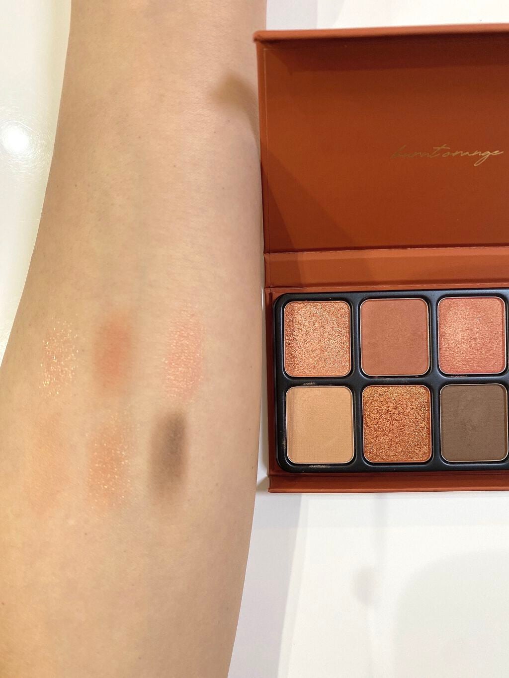 アイカラーパレット/heme/アイシャドウパレットを使ったクチコミ(3枚目)