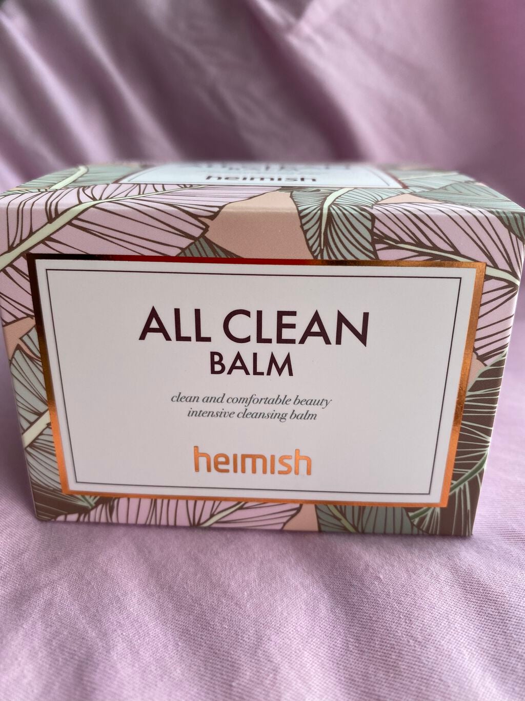 オールクリーンバーム/heimish/クレンジングバームを使ったクチコミ(1枚目)