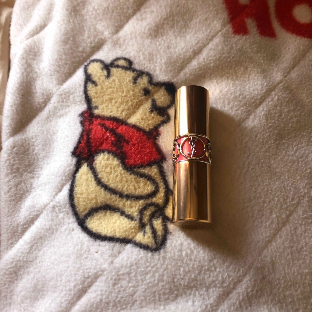 ルージュ ヴォリュプテ シャイン/YVES SAINT LAURENT BEAUTE/口紅を使ったクチコミ(2枚目)