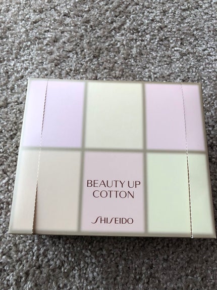ビューティーアップコットン G/SHISEIDO/コットンを使ったクチコミ(1枚目)