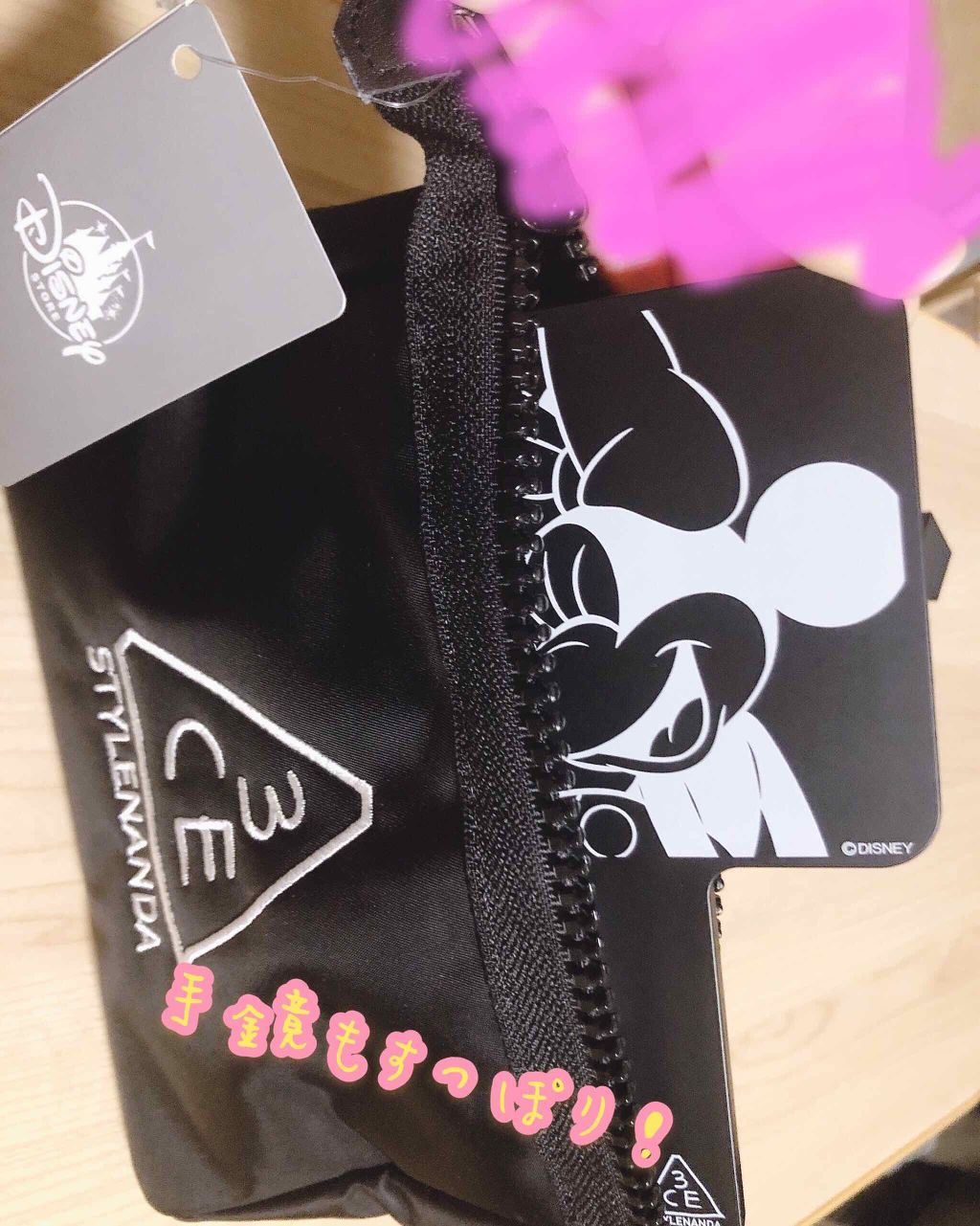 リップカラー【3CEとの共同企画】/ディズニーストア/口紅を使ったクチコミ(4枚目)