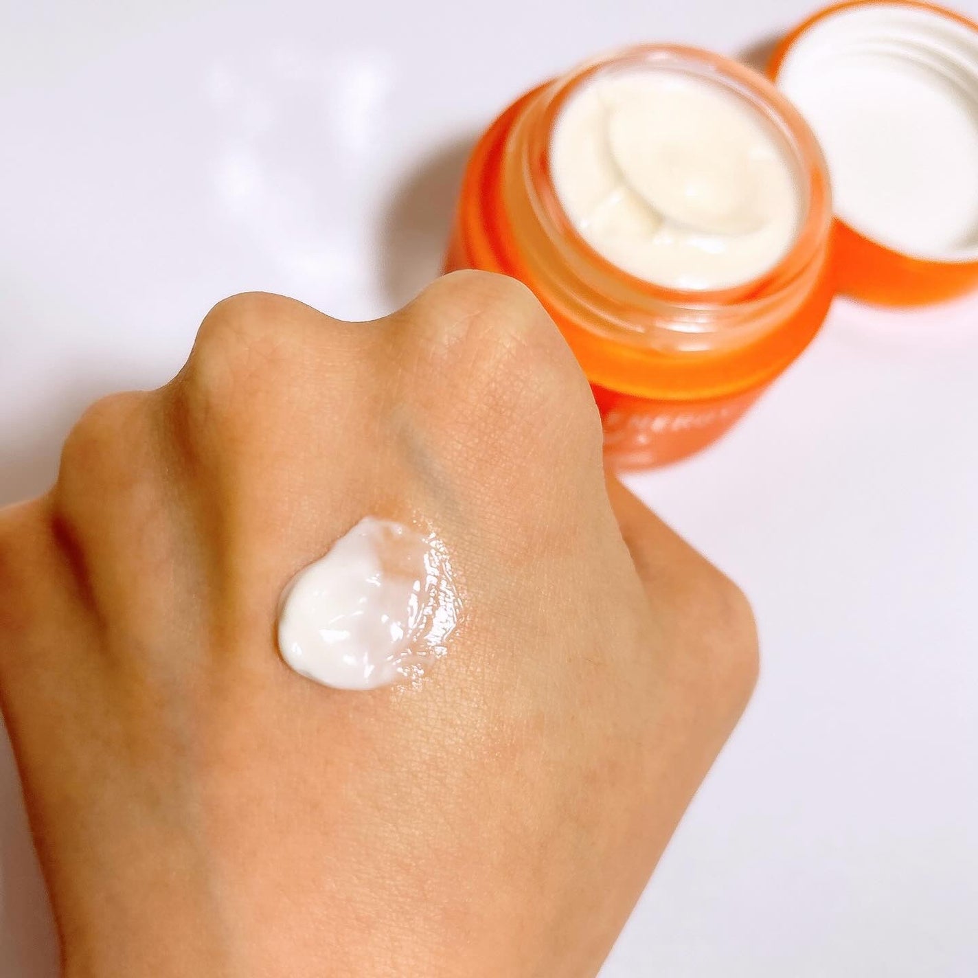 バイタルエナジー モイストクリーム/メイコー化粧品/フェイスクリームを使ったクチコミ(5枚目)