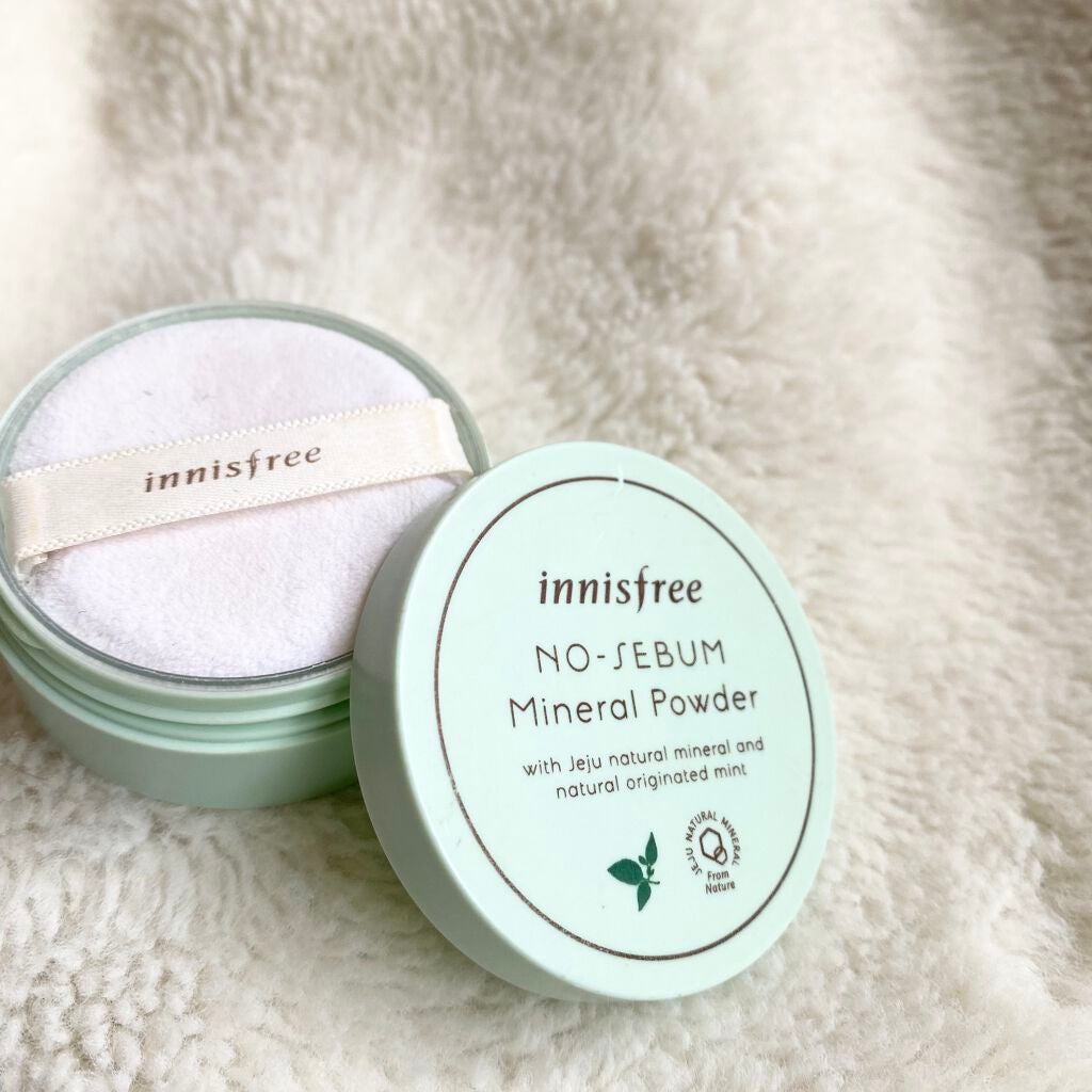 ノーセバム ミネラルパウダー/innisfree/ルースパウダーを使ったクチコミ(2枚目)
