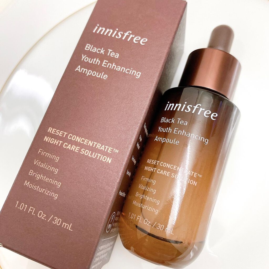 ブラックティー ユース セラム/innisfree/美容液を使ったクチコミ（1枚目）