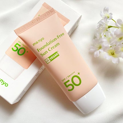 ファンデフリー サンクリーム/manyo/日焼け止めクリームを使ったクチコミ(4枚目)