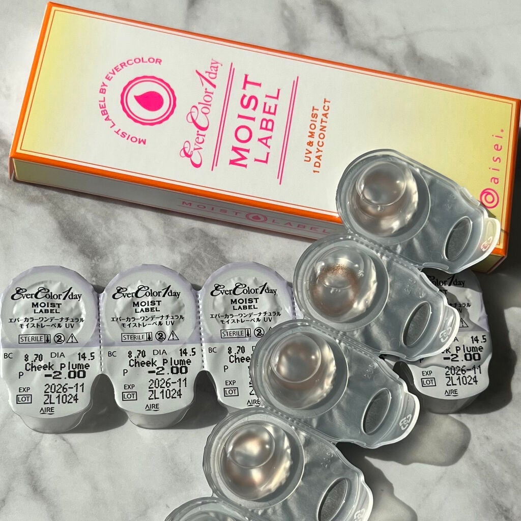 エバーカラーワンデー モイストレーベル/エバーカラー/ワンデー(1DAY)カラコンを使ったクチコミ(2枚目)