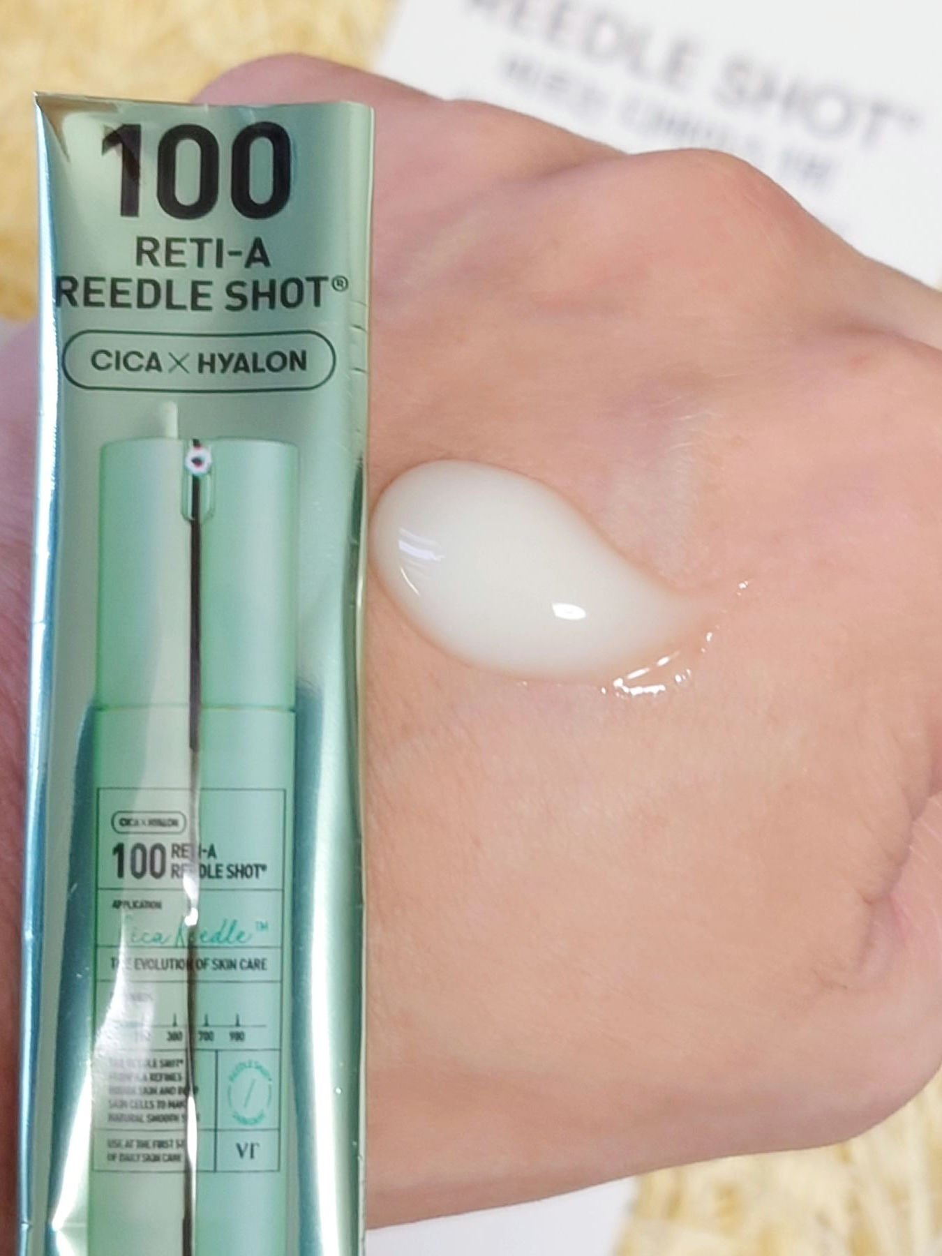 S100 レチAリードル/VT/美容液を使ったクチコミ（2枚目）