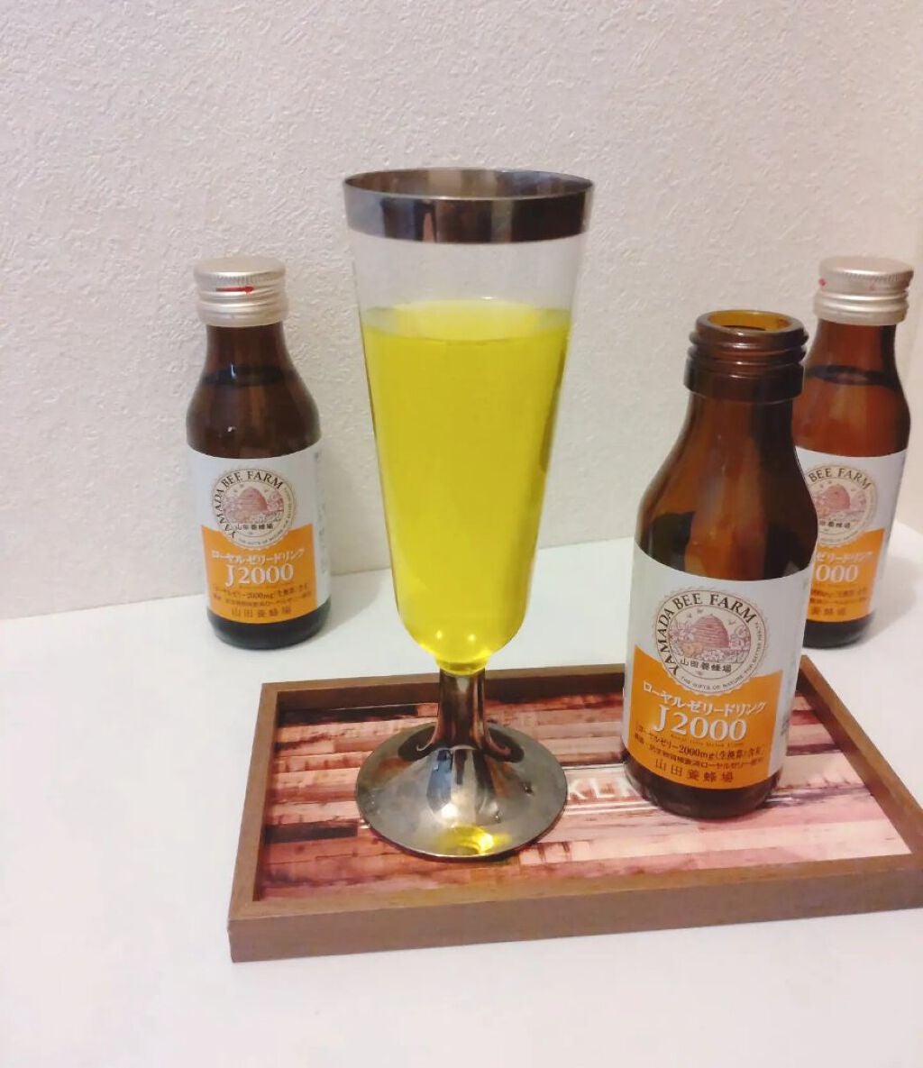 ローヤルゼリードリンクJ2000/山田養蜂場(健康食品)/栄養ドリンクを使ったクチコミ(2枚目)