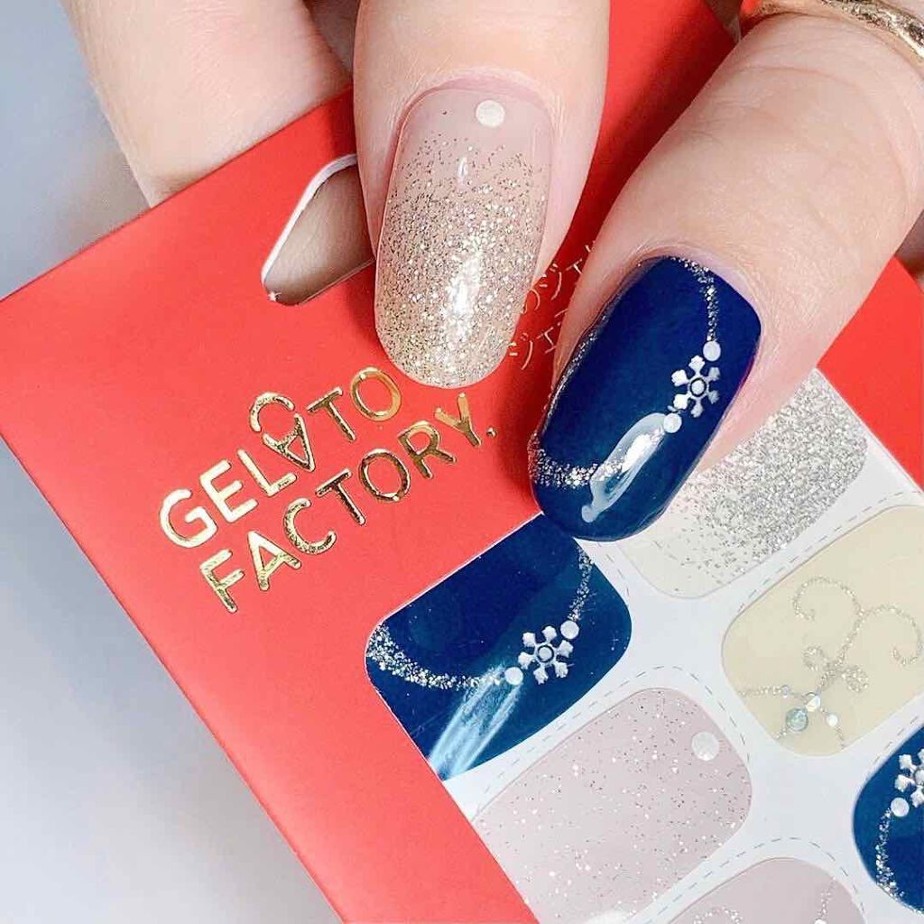 ネイルフィット ジェルネイルシール/GELATO FACTORY/ネイルシールを使ったクチコミ(2枚目)