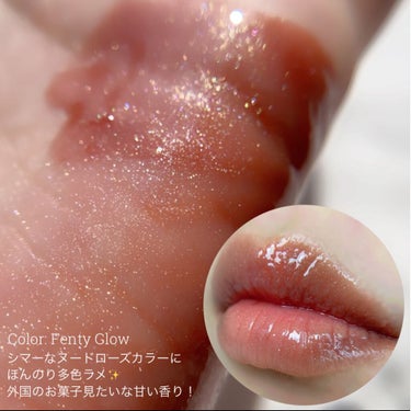 GLOSS BOMB Universal Lip Luminizer Fenty Glow/FENTY BEAUTY BY RIHANNA/リップグロスを使ったクチコミ（3枚目）