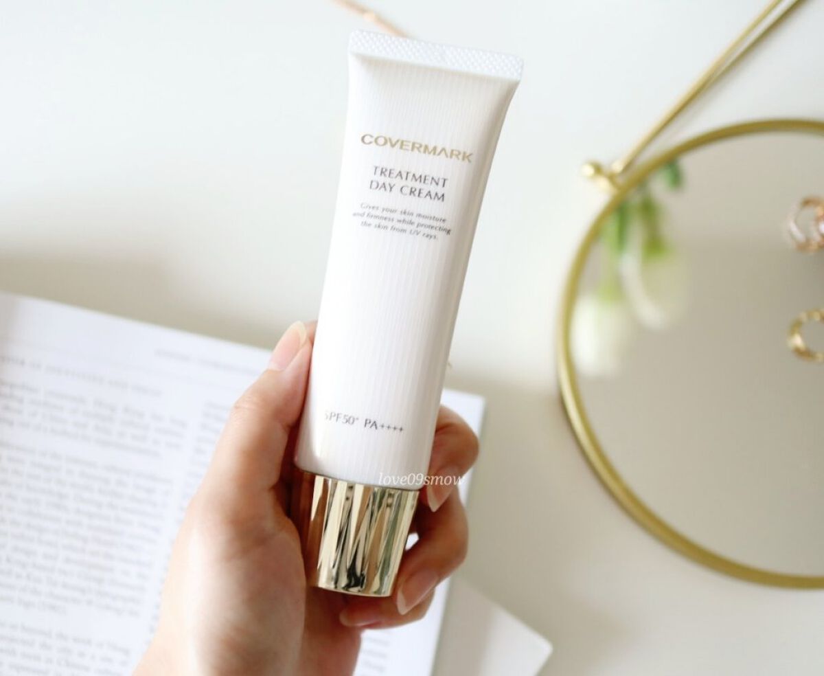 トリートメント デイ クリーム/COVERMARK/日焼け止めクリームを使ったクチコミ（2枚目）