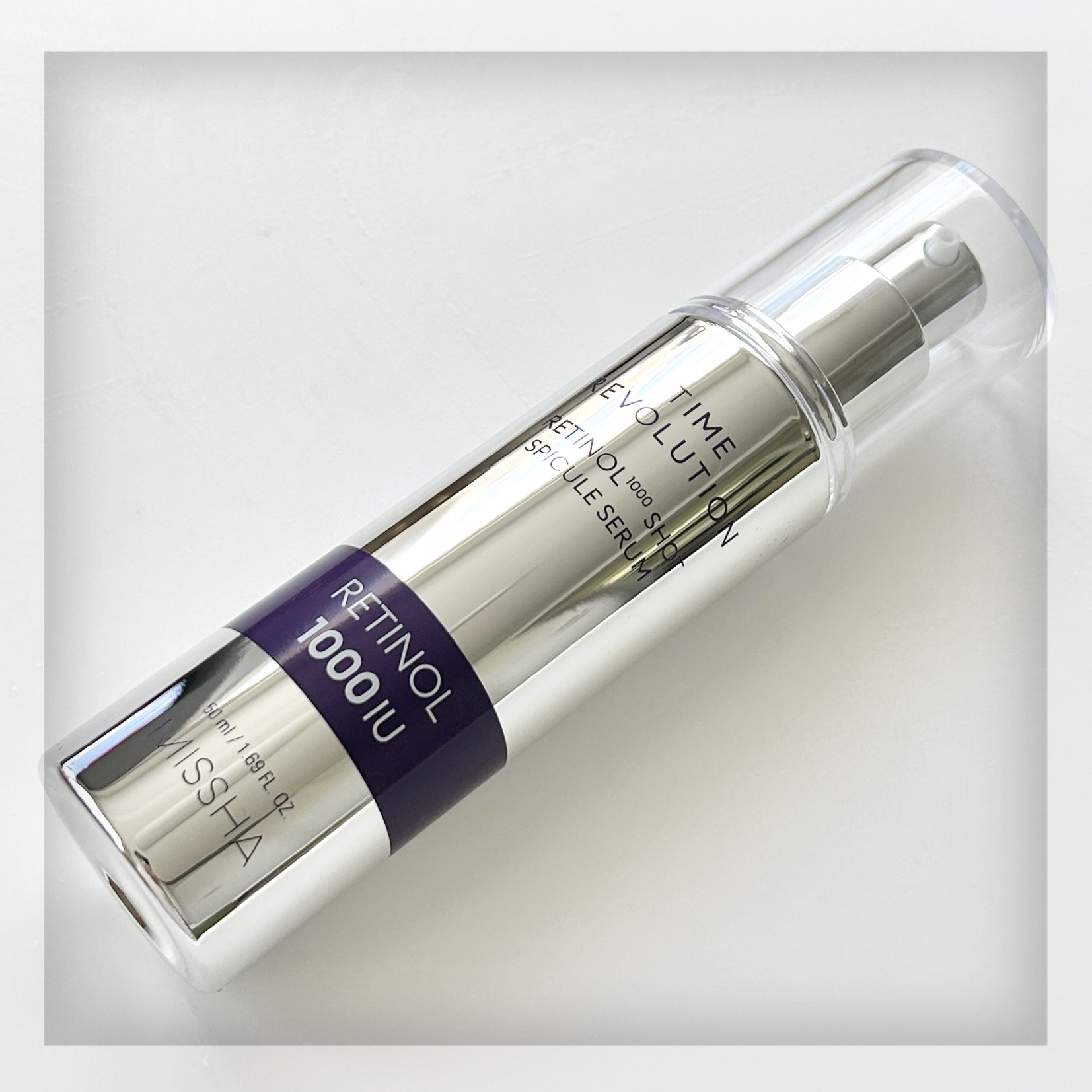 ミシャ タイムレボリューション レチ1000ショット スピキュール美容液/MISSHA/美容液を使ったクチコミ（2枚目）