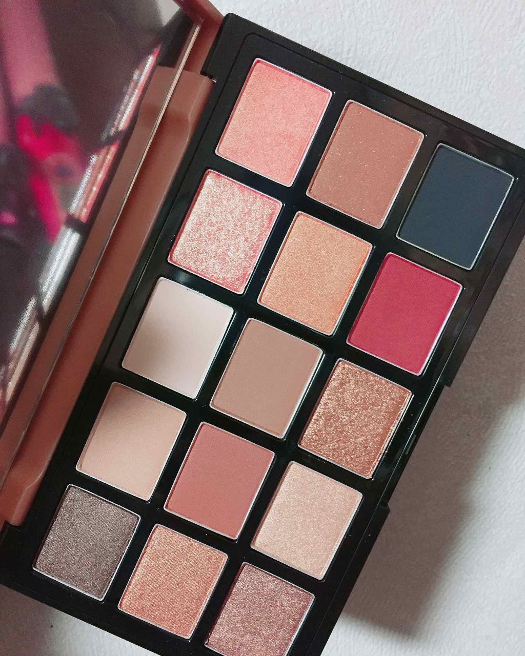 プレイカラーアイパレット ランジェリーバックステージ/ETUDE/アイシャドウパレットを使ったクチコミ(2枚目)