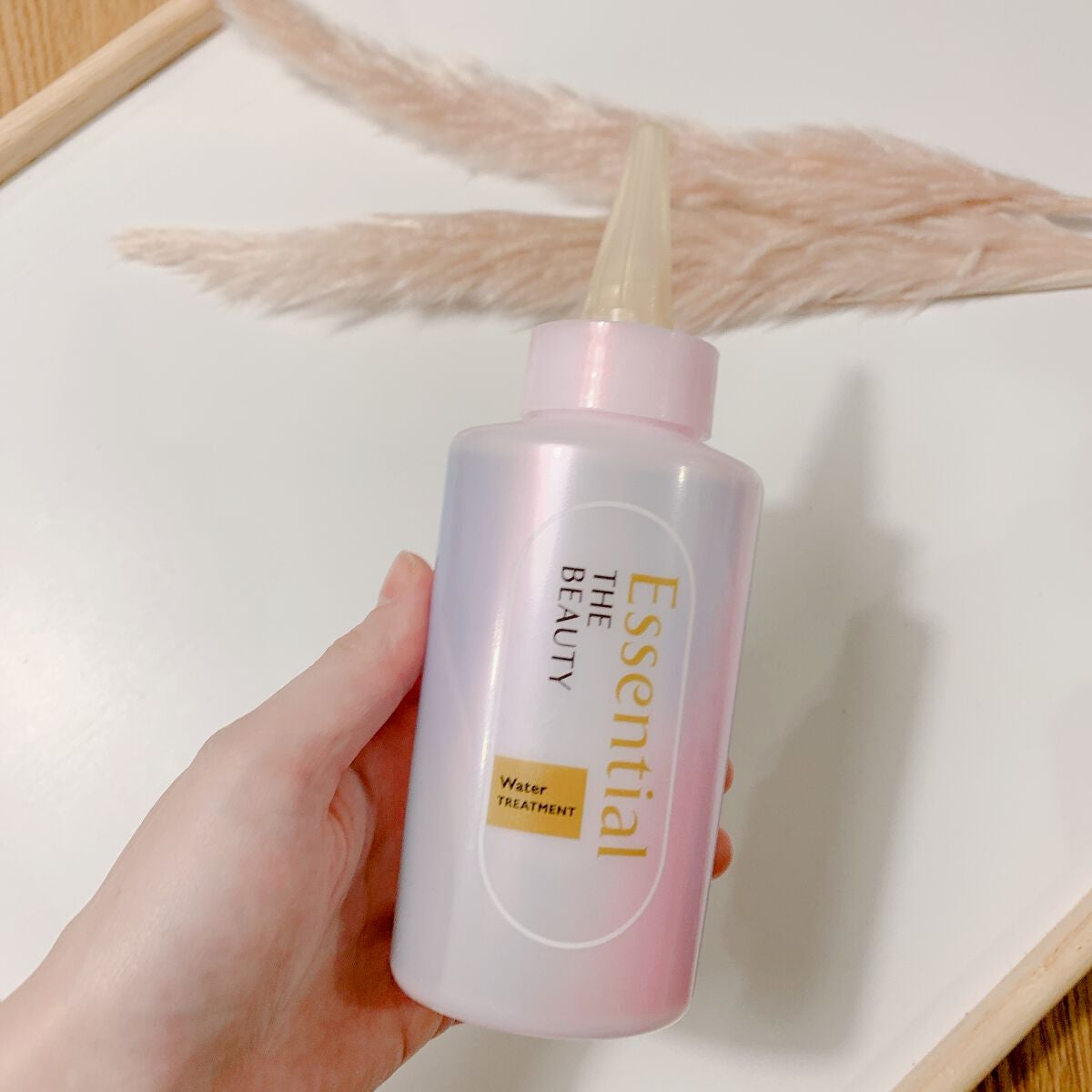 エッセンシャル プレミアム ウォータートリートメント EXスムース/エッセンシャル/アウトバストリートメントを使ったクチコミ(2枚目)