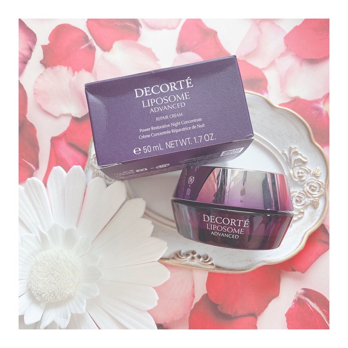 リポソーム アドバンスト　リペアクリーム/DECORTÉ/フェイスクリームを使ったクチコミ（1枚目）