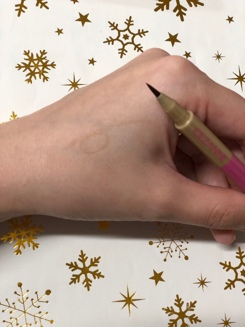 描くふたえアイライナー/CEZANNE/リキッドアイライナーを使ったクチコミ(3枚目)