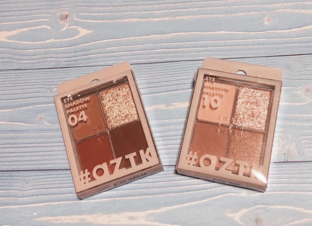 4色アイシャドウパレット/aZTK/アイシャドウパレットを使ったクチコミ(1枚目)