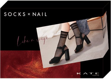 2024/5/25発売 KATE ケイト SOCKS×NAILコレクション