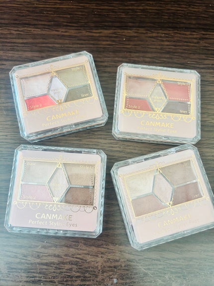 【旧品】パーフェクトスタイリストアイズ/キャンメイク/アイシャドウパレットを使ったクチコミ(1枚目)