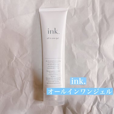 ink. オールインワンジェル（多機能ジェル美容液）のクチコミ「こんにちは☀️

全くレビューがなく不安だったのですが、すごく良かったところをお伝えしたくてレ.....」（1枚目）