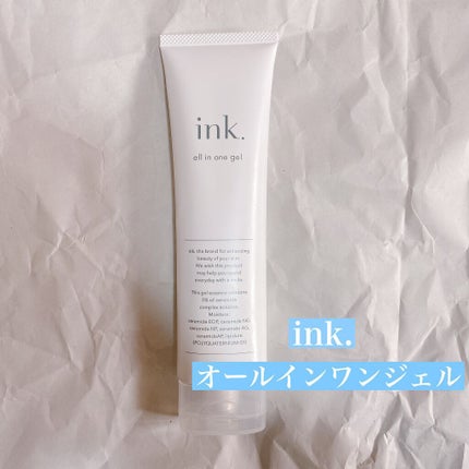 ink. オールインワンジェル(多機能ジェル美容液)のクチコミ「こんにちは☀️
全くレビューがなく不安だったのですが、すごく良かったところをお伝えしたくてレ.....」(1枚目)