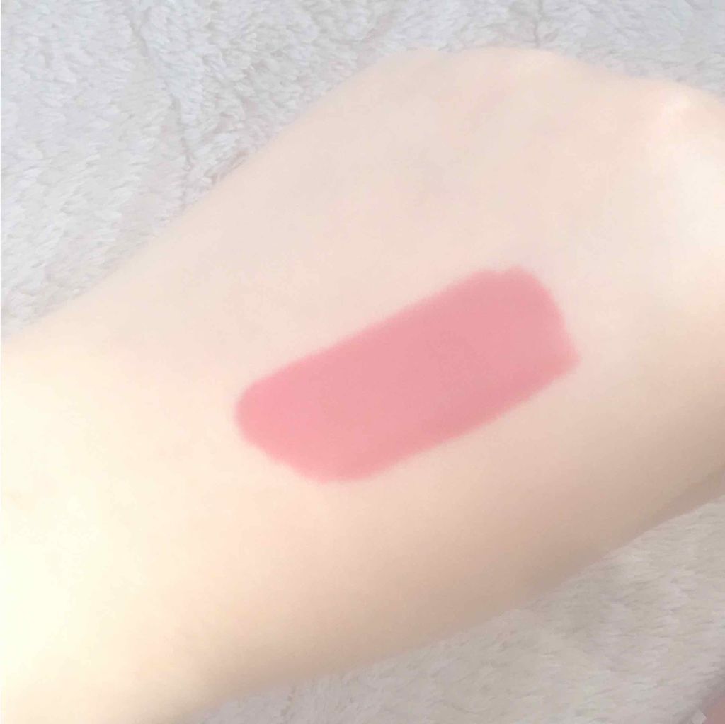 キャンディラップリッチカラー 01 スモーキーローズ/キャンメイク/リップグロスを使ったクチコミ（2枚目）