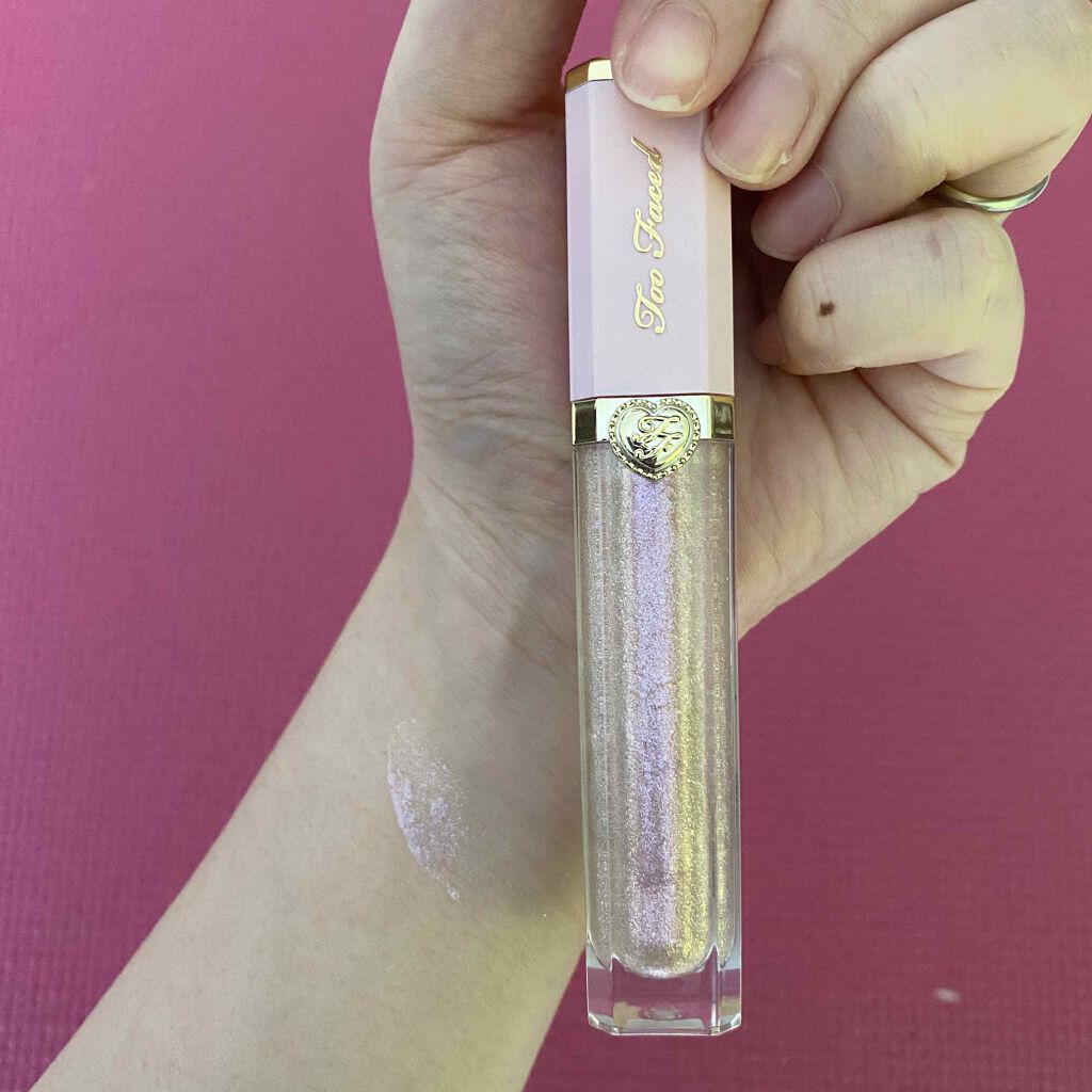 えぷれ on LIPS 「※※唇画像あります。久々にぬった。やっぱり偏光ラメはたまらない..」(1枚目)