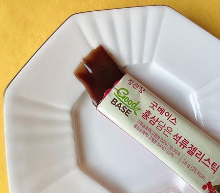 GoodBASE 紅参・ザクロスティック/正官庄/ドリンクを使ったクチコミ(8枚目)