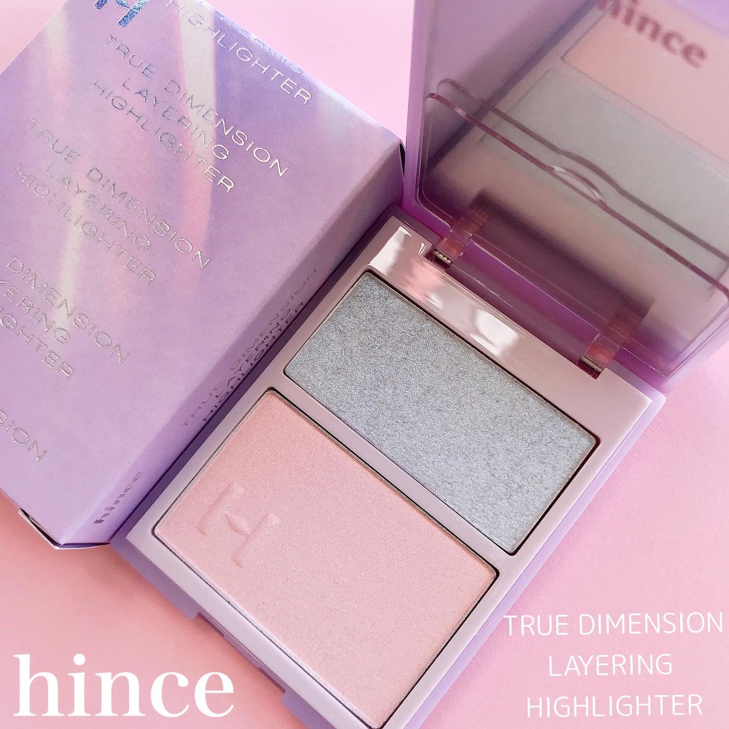 トゥルーディメンションレイヤリングハイライター/hince/パウダーハイライトを使ったクチコミ（1枚目）