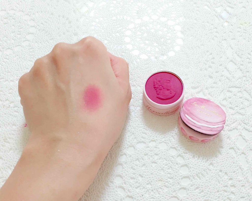 ミニ プレスト チークカラー/レ・メルヴェイユーズ ラデュレ/パウダーチークを使ったクチコミ(3枚目)