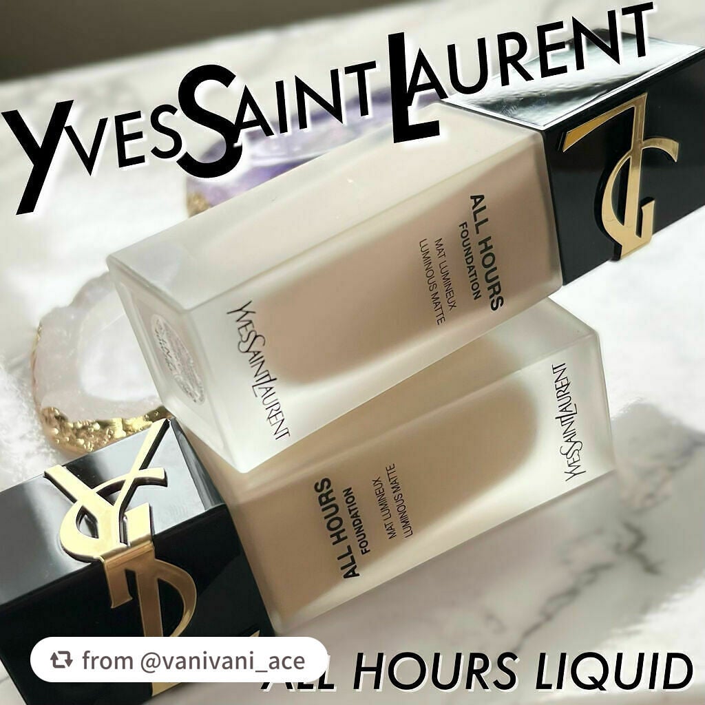 オールアワーズ リキッド/YVES SAINT LAURENT BEAUTE/リキッドファンデーションを使ったクチコミ(1枚目)