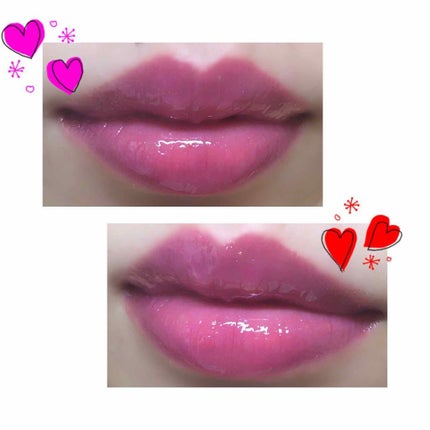 リップケアオイル/excel/リップグロスを使ったクチコミ(2枚目)