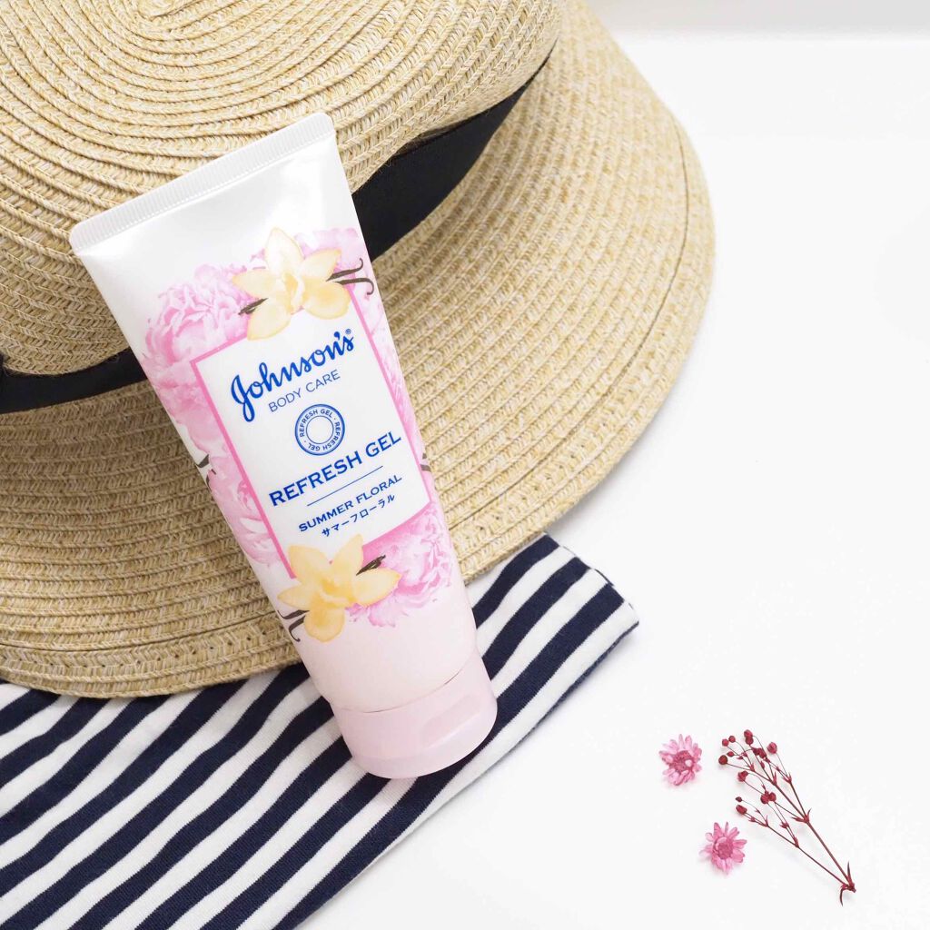 リフレッシュジェル サマーフローラル/ジョンソンボディケア/ボディローションを使ったクチコミ（1枚目）