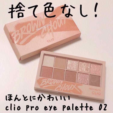 プロ アイ パレット/CLIO/アイシャドウパレットを使ったクチコミ（1枚目）