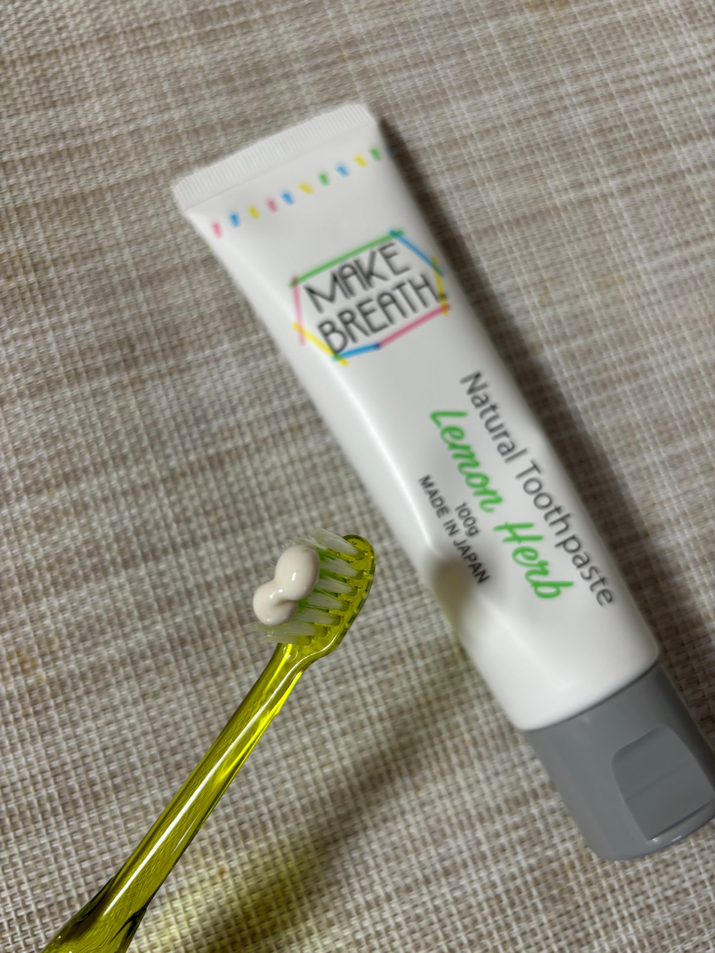 メイクブレス ハミガキ/MAKE BREATH/歯磨き粉を使ったクチコミ(2枚目)