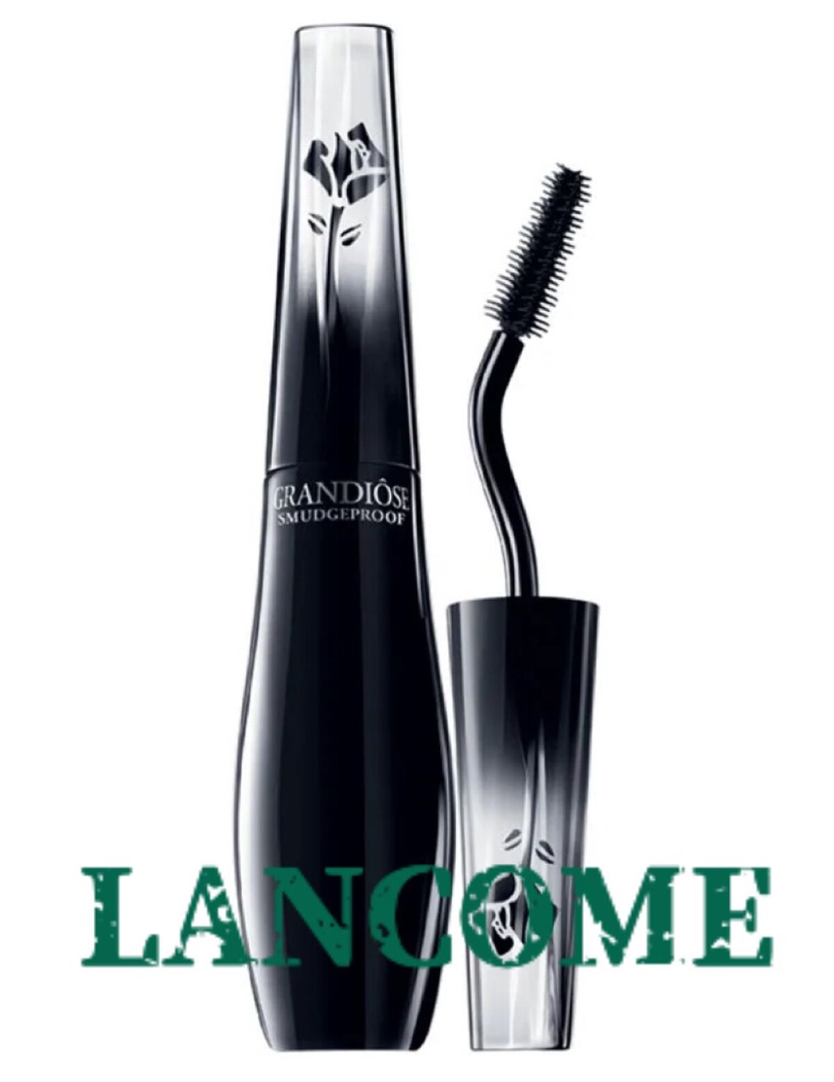 まちゃのまろ on LIPS 「LANCÔMEグランディオーズ 01ノワール ミリフィックデパ..」(1枚目)