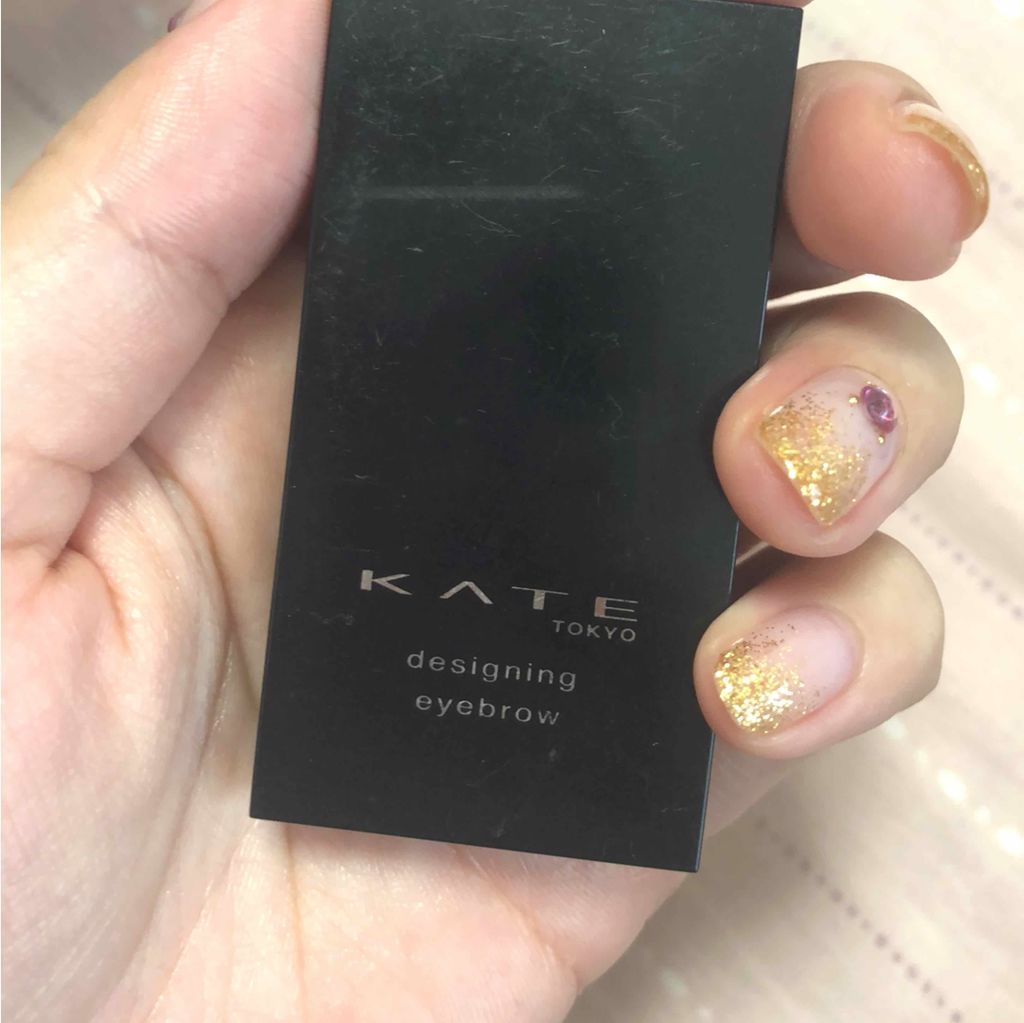デザイニングアイブロウN/KATE/パウダーアイブロウを使ったクチコミ（1枚目）
