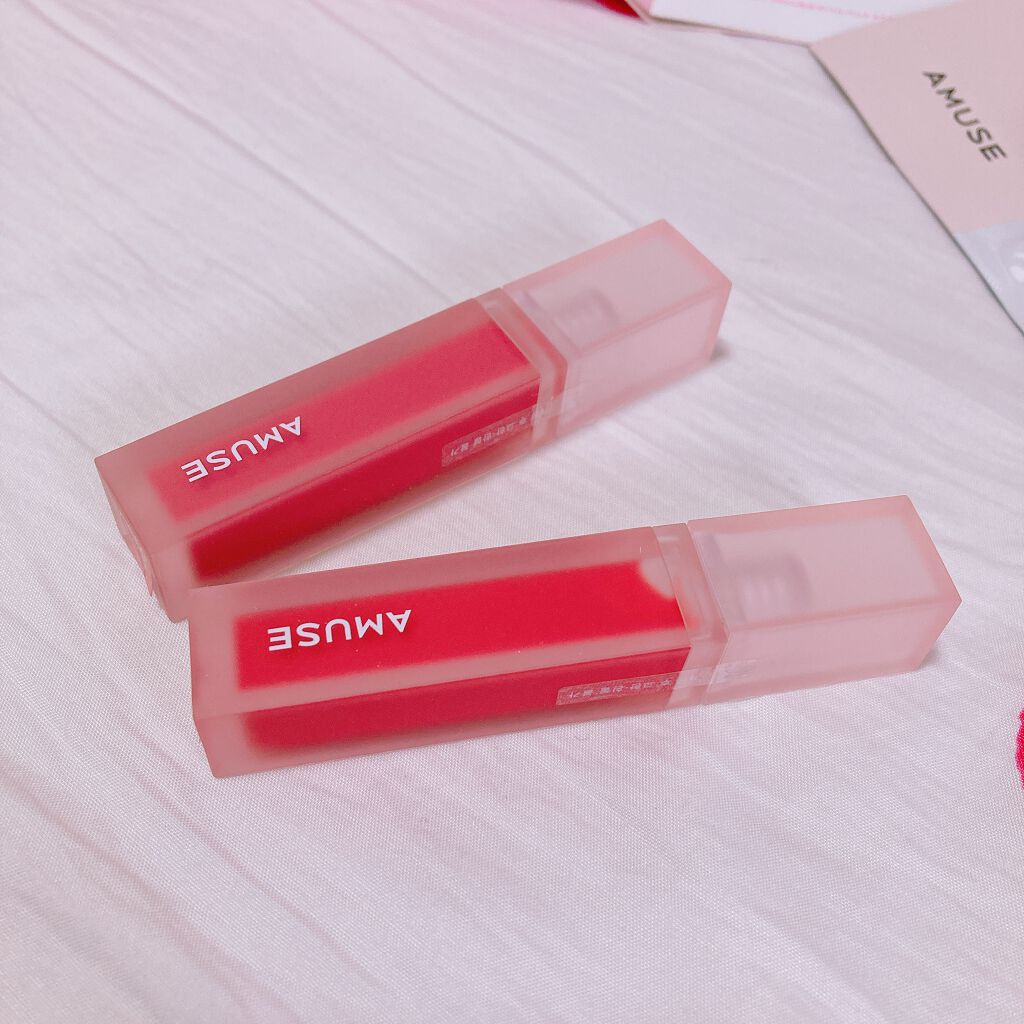 デュー ベルベット/AMUSE/口紅を使ったクチコミ（2枚目）
