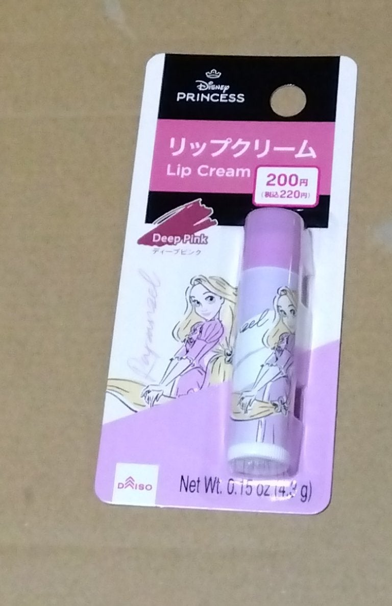 リップクリーム ディズニープリンセス DAISO