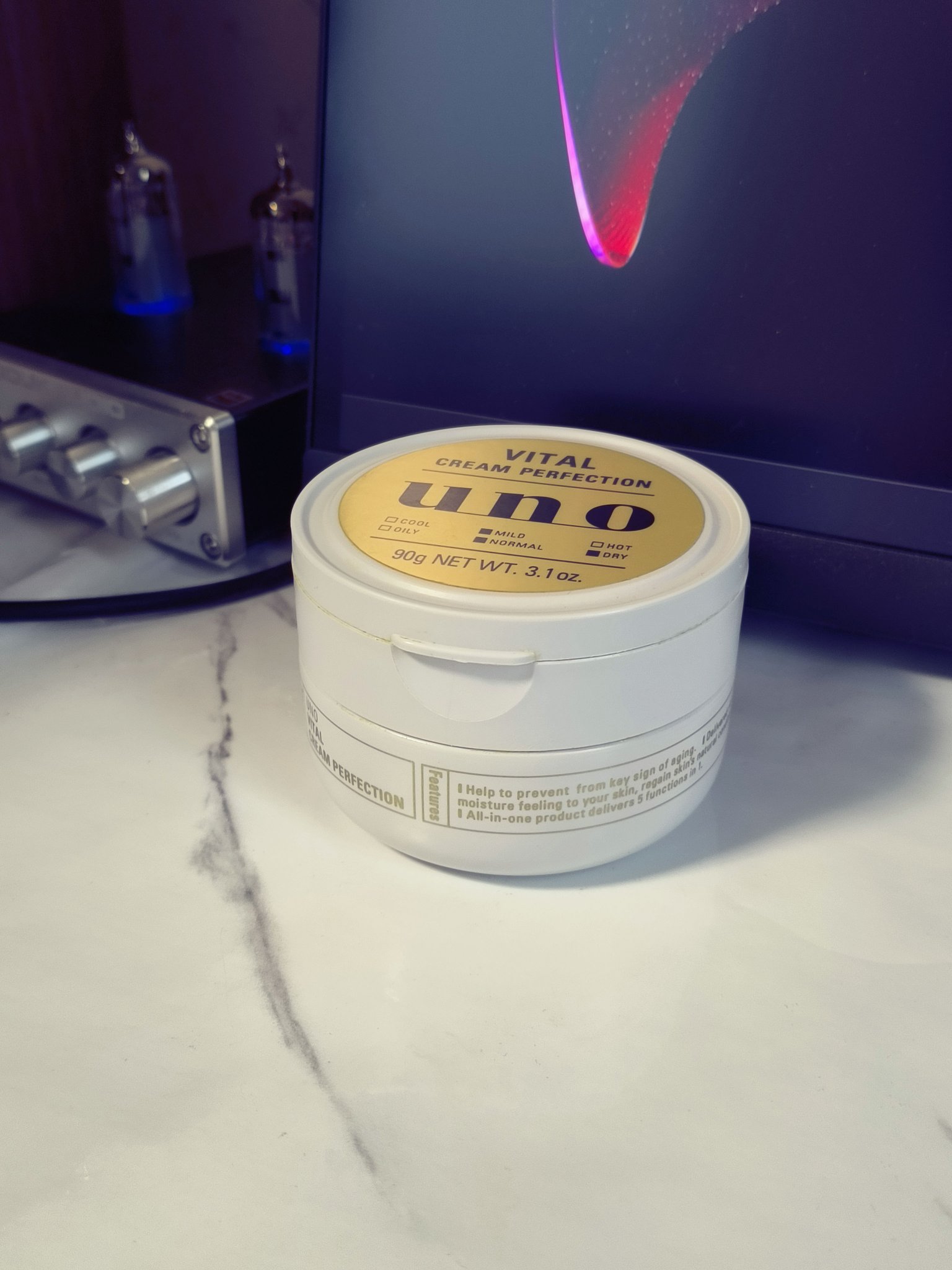 ウーノ　バイタルクリームパーフェクション　ｆＡ（医薬部外品）/UNO/オールインワン化粧品を使ったクチコミ（1枚目）