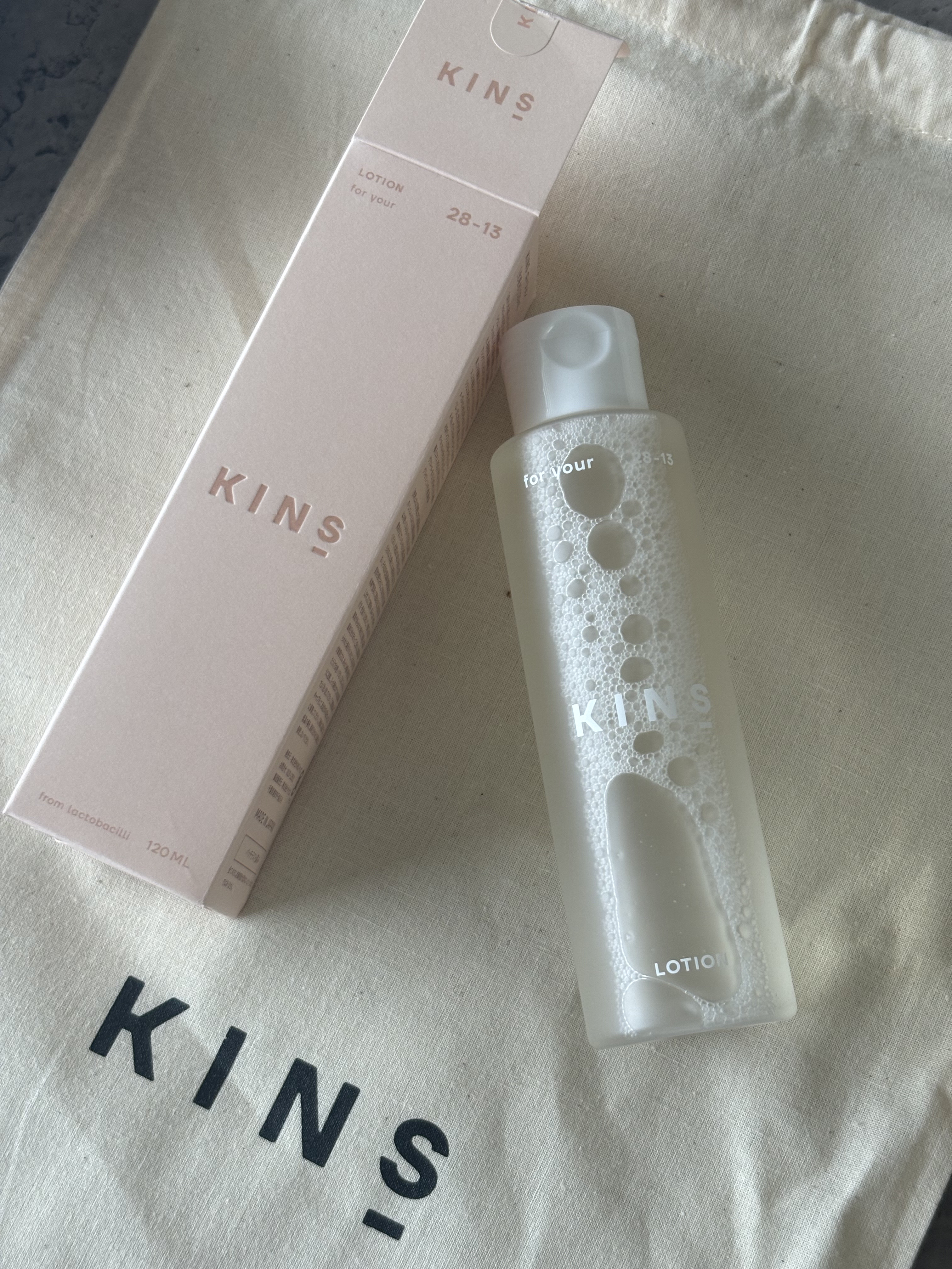 KINS ローション/KINS/化粧水を使ったクチコミ（1枚目）