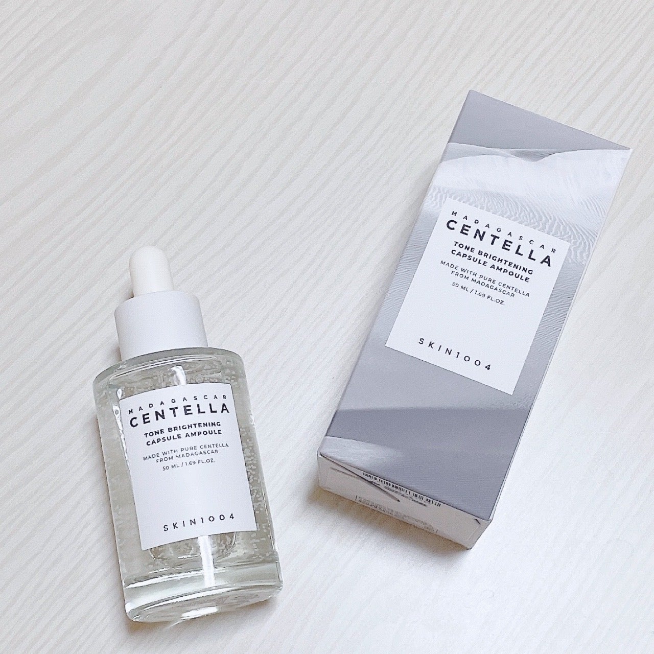 トーンブライトニング カプセルアンプル/SKIN1004/美容液を使ったクチコミ(1枚目)