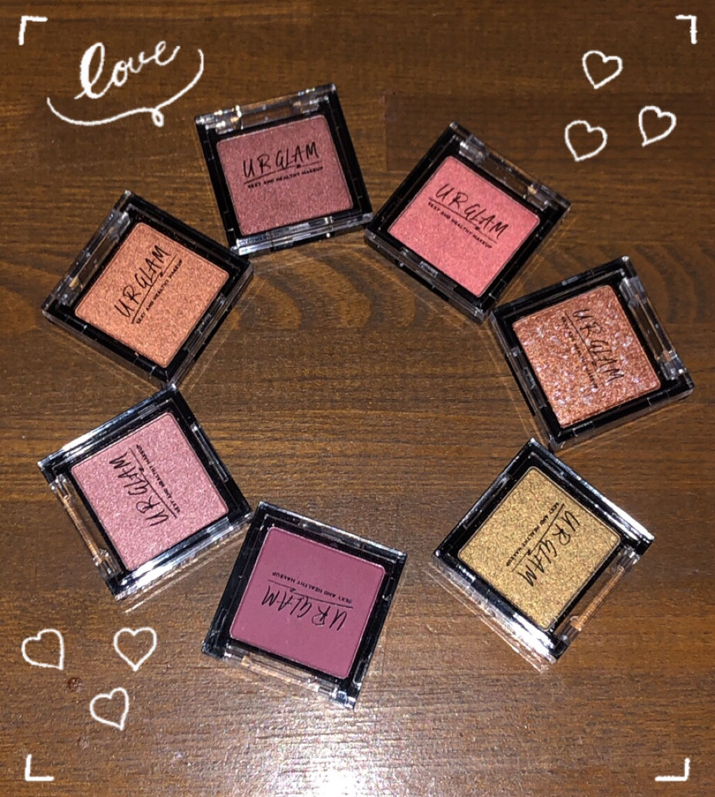 UR GLAM　POWDER EYESHADOW/U R GLAM/単色アイシャドウを使ったクチコミ（2枚目）
