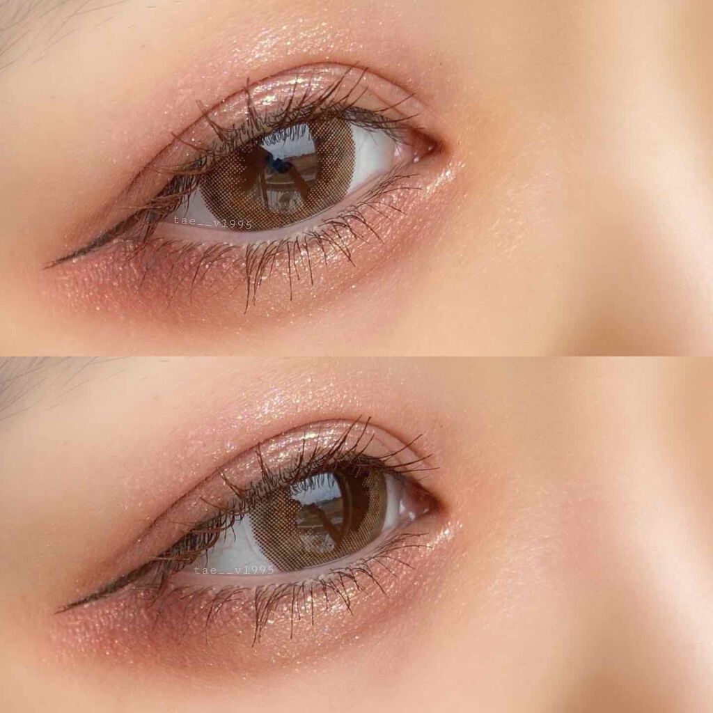 LARME MOISTURE UV(ラルムモイスチャーUV) ハニースウィート/LARME/カラーコンタクトレンズを使ったクチコミ（2枚目）