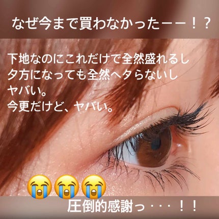 クイックラッシュカーラー/キャンメイク/マスカラ下地を使ったクチコミ(1枚目)