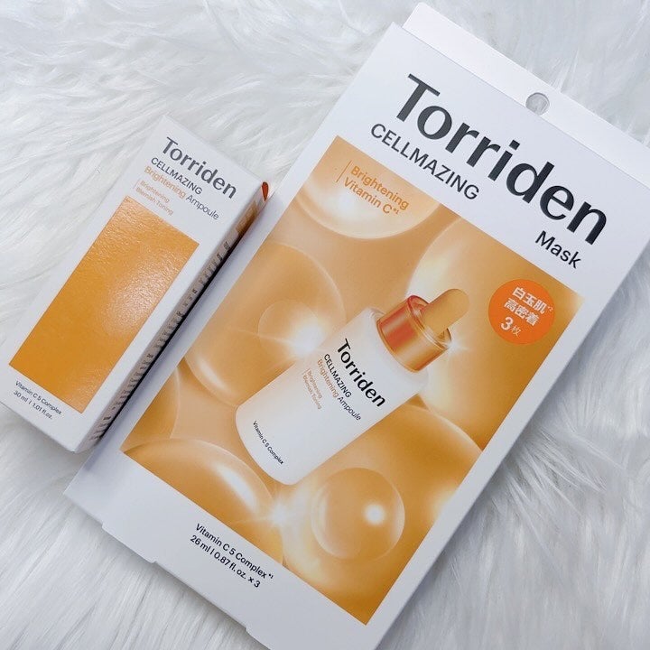 セルメイジング ビタC ブライトニングマスク/Torriden/シートマスク・パックを使ったクチコミ(8枚目)