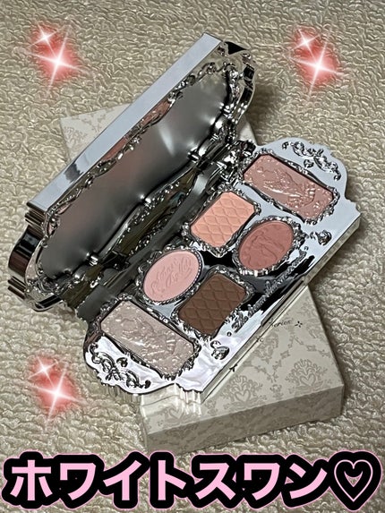 フラワーノーズスワンバレエシリーズ アイシャドウパレット/FlowerKnows/アイシャドウパレットを使ったクチコミ(8枚目)