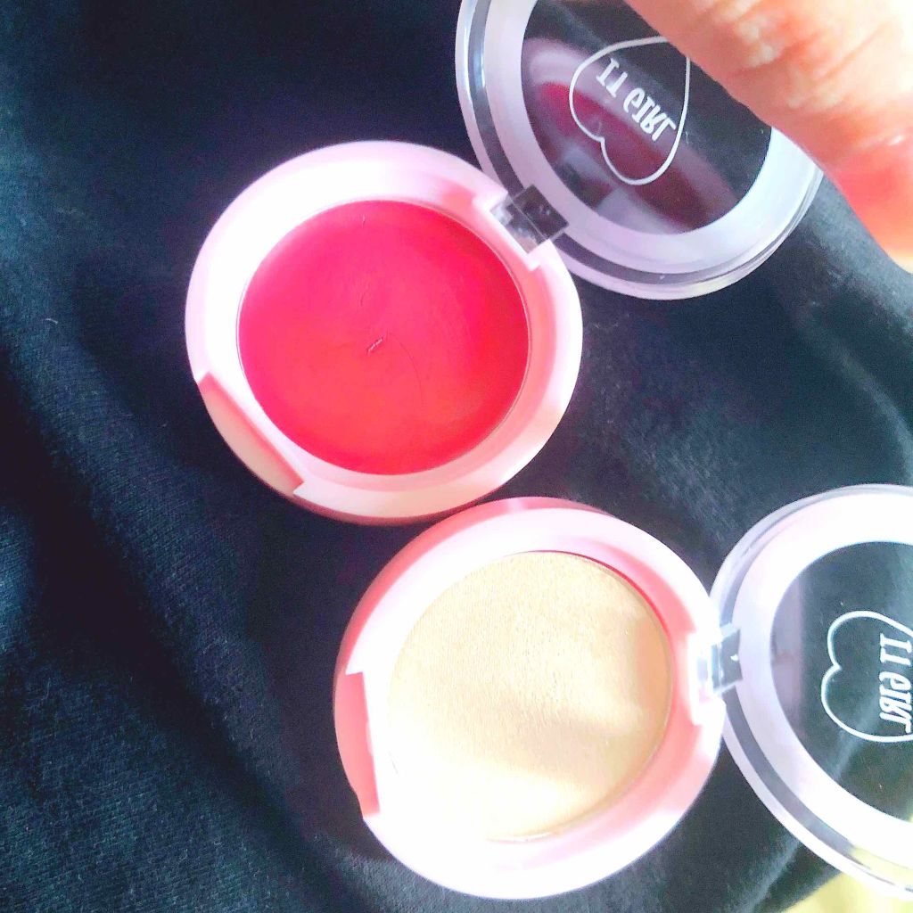 ダイソー×IT GIRL クリームチーク&リップ 思わせボルドー/DAISO/ジェル・クリームチークを使ったクチコミ（2枚目）